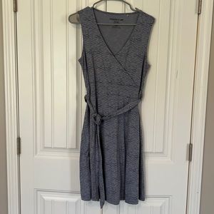 Toad & Co cute wrap top dress in large